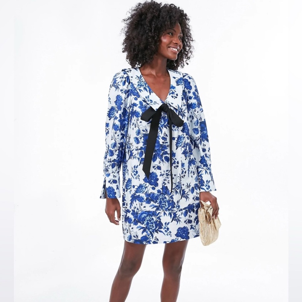 NWOT Tuckernuck Sapphire Bloom Bella Dress | Women’s size XXS